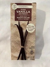 Stonemill Pure Vanilla Extract Made With Madagascar Vanilla Beans