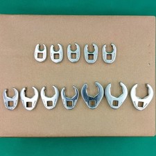 Snap On 38 Drive 6-point Metric Flare Nut Crowfoot Wrench 12pc 9-13mm 16-22mm Snap On 38 Drive 6-point Metric Flare Nut Crowfoot Wrench 12pc 9-13mm 16-22mm