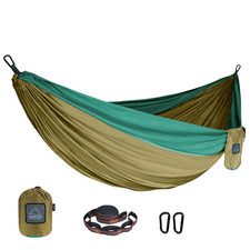 Portable Nylon Parachute Fabric Outdoor Camping Hiking Garden Hammock