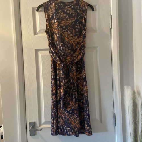 Butterfly By Matthew Williamson Midi Dress Size 12 - Picture 3 of 4