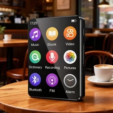 MP4 Player 2.4 inch Ultra HD Touch Screen Video Player Support Multi-LanguageNA