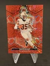 2024 Panini Mosaic - David Njoku #54 Red Sparkle Prizm