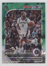 2019 Panini NBA Hoops Premium Stock Green Cracked Ice Prizm Wilson Chandler 0bt4