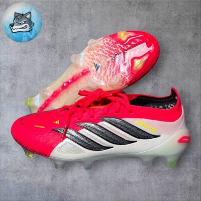 adidas Predator Elite FG Soccer Cleats Lucid Red Born for Goals Men's 10 JS0433