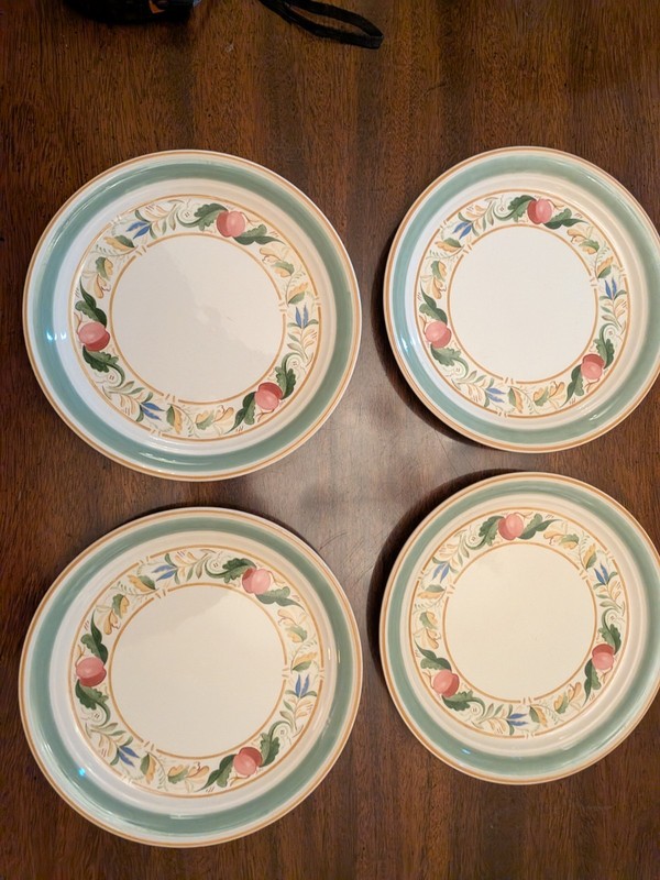 4 ea Salad /Bread Plates - Noritake Keltcraft Countrywood 9226 - Ireland