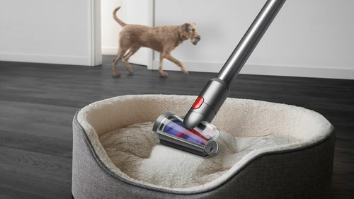 Dyson V15 Detect Fluffy 2-in-1-Stabstaubsauger Akku Trocken Beutellos Blau, Nick