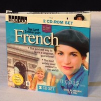 Instant Immersion French Lanaguage Learning Software - 2 Cd Roms Pc Or Mac Instant Immersion French Lanaguage Learning Software - 2 Cd Roms Pc Or Mac