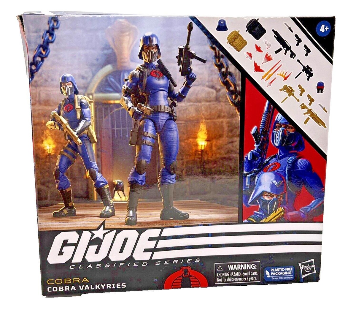 ミリタリー G.I. Joe Classified 68 Cobra Valkyries G.I. Joe Classified Cobra Valkyries Figure Exclusive Set 68