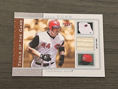 2003 Fleer Genuine Tools of the Game Bat Adam Dunn Cincinnati Reds