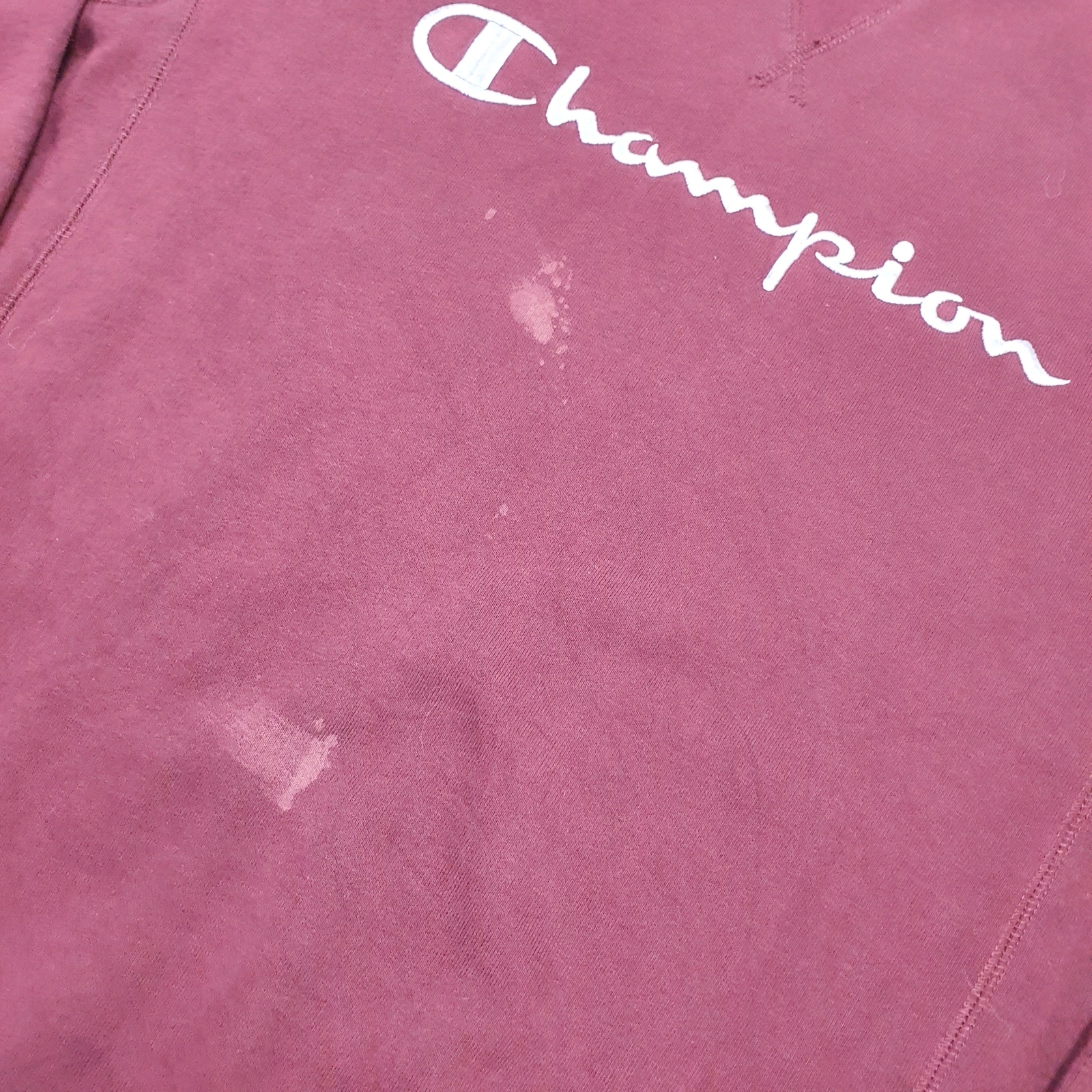 Mens CHAMPION Cotton Crewneck Jumper Sweatshirt M image 4