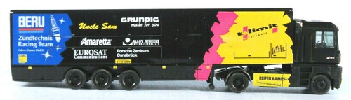 ALBEDO Renault AE 520 Tolimit Racing Truck (Black) 1/87 HO Scale Plastic Model - Picture 4 of 8