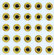 3D-Holographic Fishing Lure Eyes for Tackle Craft  4MM, 5MM, 6MM, 7MM, 8MM