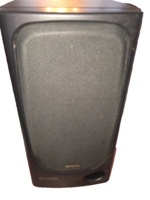 Aiwa Sx-n350 Black Speaker 40 Watt 6 Impedence-RARE VINTAGE-SHIPS