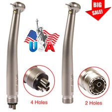 SANDENT Dental E-generator LED High Speed Turbine Handpiece Triple 2/4 Holes DL