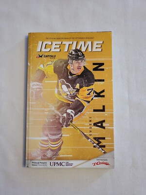 2018 April 1, Ice Time Magazine, Evgeni Malkin, (CP330)