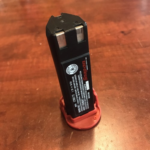 1x Genuine SnapOn 7.2V NiCd Battery Black OEM CTB5172 Full Tested 100