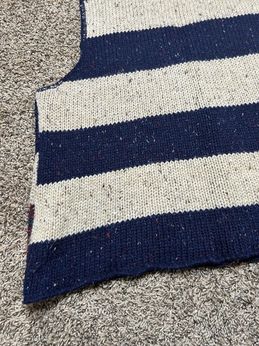 Vintage Jenny Buchanan Pullover Weste M Knöpfe nordisches Rautenmuster Acryl - Bild 12 von 14