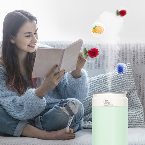 Portable LED Essential Oil Diffuser Aroma Humidifier Aromatherapy Air Purifier - Picture 22 of 37