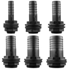 Garden Water Tank Overflow Fitting BUTT IBC Rain Capture Vent Outlet 1/2" - 2"