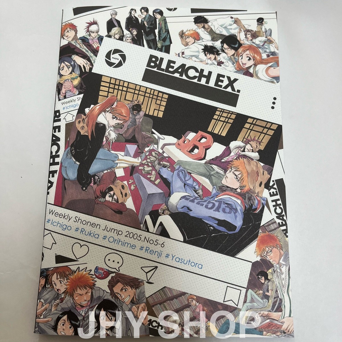 BLEACH EX. ポスター&ステッカーセット Bleach EX 20th Anniversary Exhibition Notebook & Sticker in