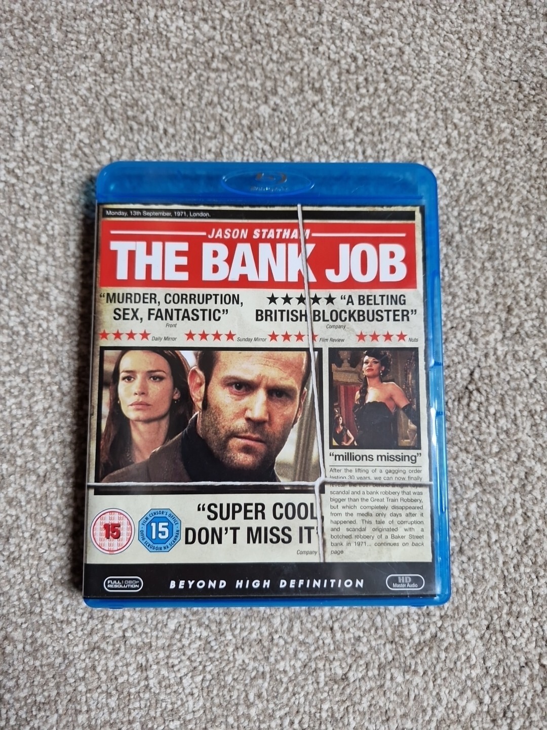 the bank job blu ray