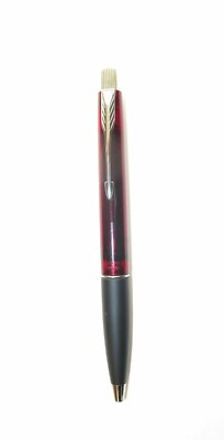Parker Frontier  Ballpoint Pen Translucent  Red  Ct  Pen New  Made In Usa