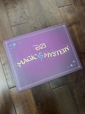 Disney D23 2024 Gold Member Gift Box Magic & Mystery Collector Set
