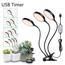LED Grow Light USB Phyto Lamp Full Spectrum with Timer Indoor Plants Flower Grow