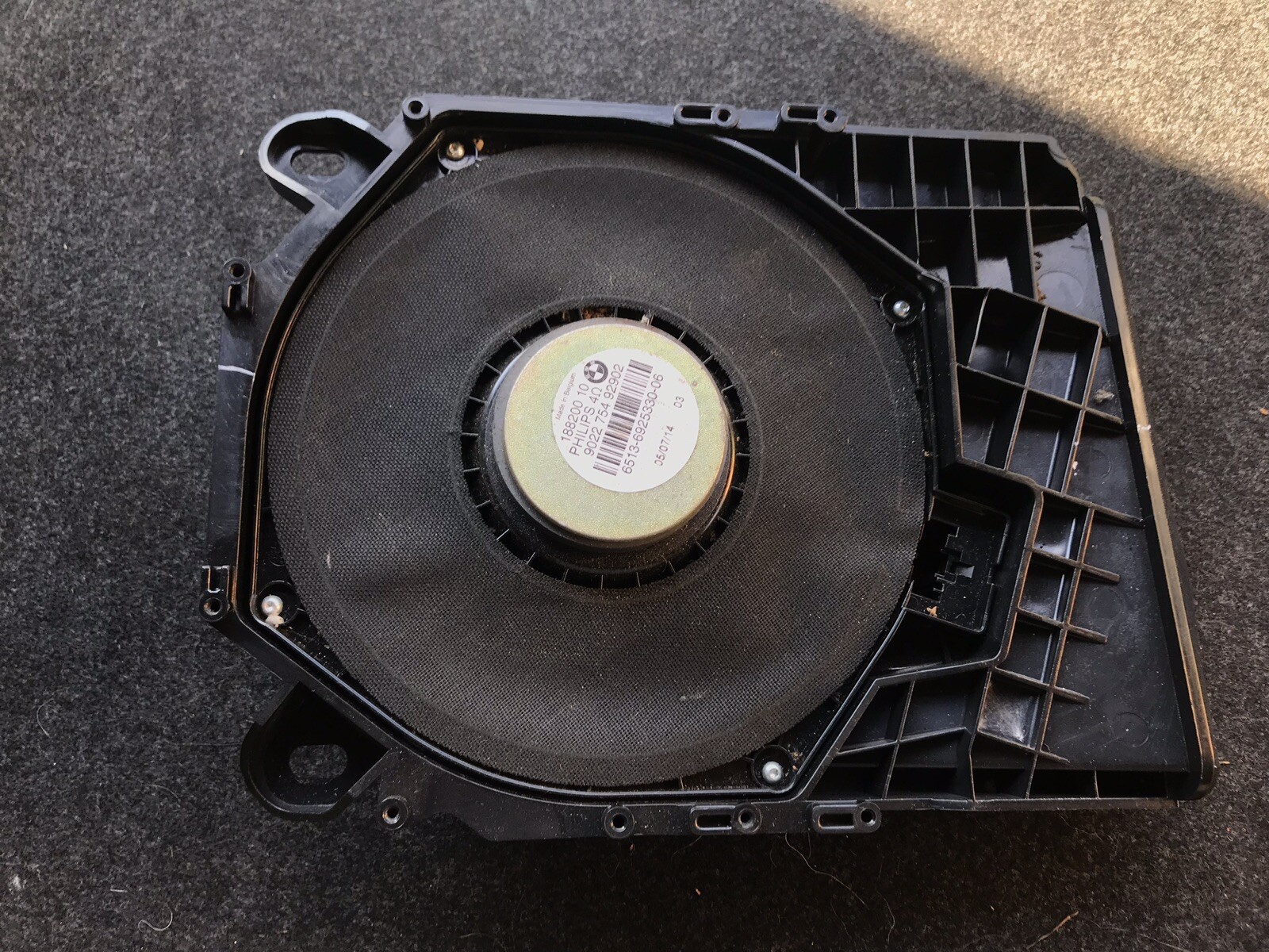 BMW 3 E90 Series Front Right Side Under Seat Subwoofer Speaker