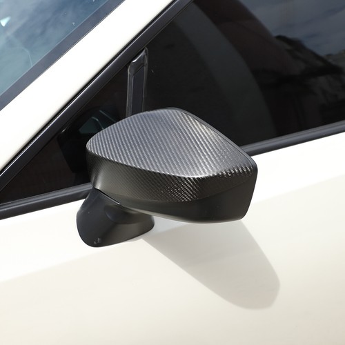 Fits 13-20 Toyota GT86 Subaru BRZ Scion FR-S CF Carbon Fiber Mirror Cover - Foto 8 di 11
