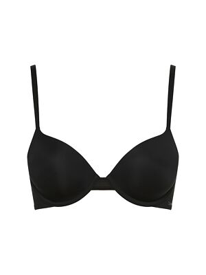 Calvin Klein Damen Unterwäsche BH Lightly Lined Demi 65C Schwarz 000QF9005EUB1
