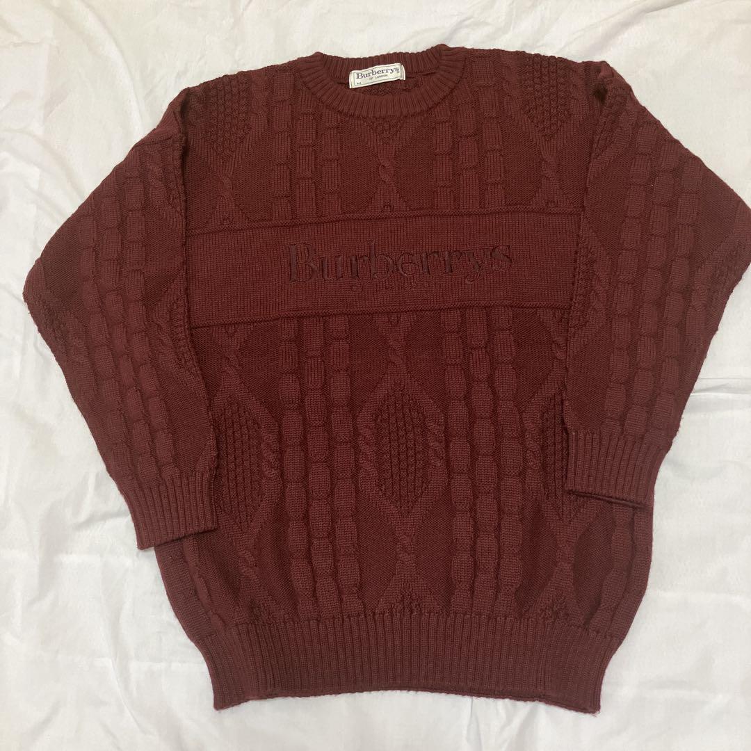 Burberry knit sweater Men's Fashion from Japan