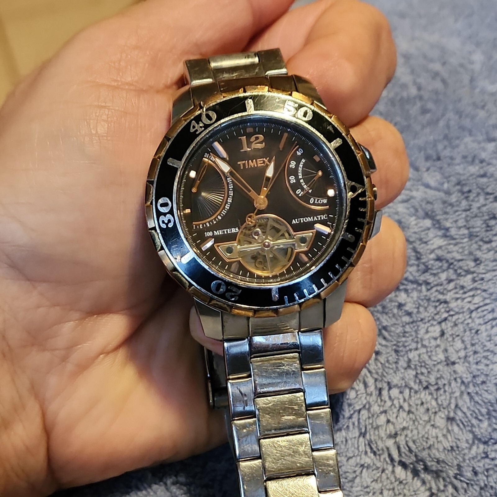 VINTAGE TIMEX MULTIFUNCTION AUTOMATIC  DIAL  MEN'… - image 16