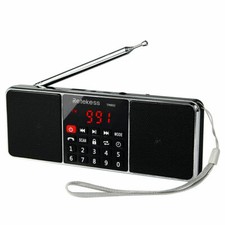 TR602 Digital Portable Radio,FM/AM Rechargeable Stereo Radio With Bluetooth,Gift