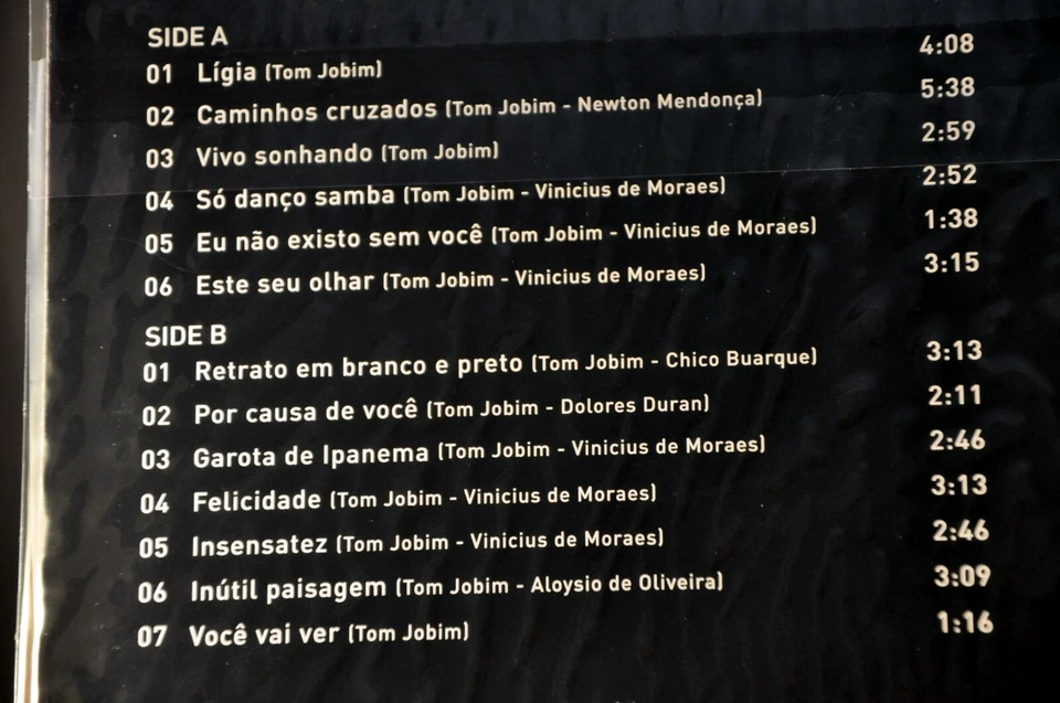 Vinicius Cantuária Canta A.C. JOBIM Orig. 2015 JAPAN 12" VINYL LP Record Sealed — 第 2/4 张图片