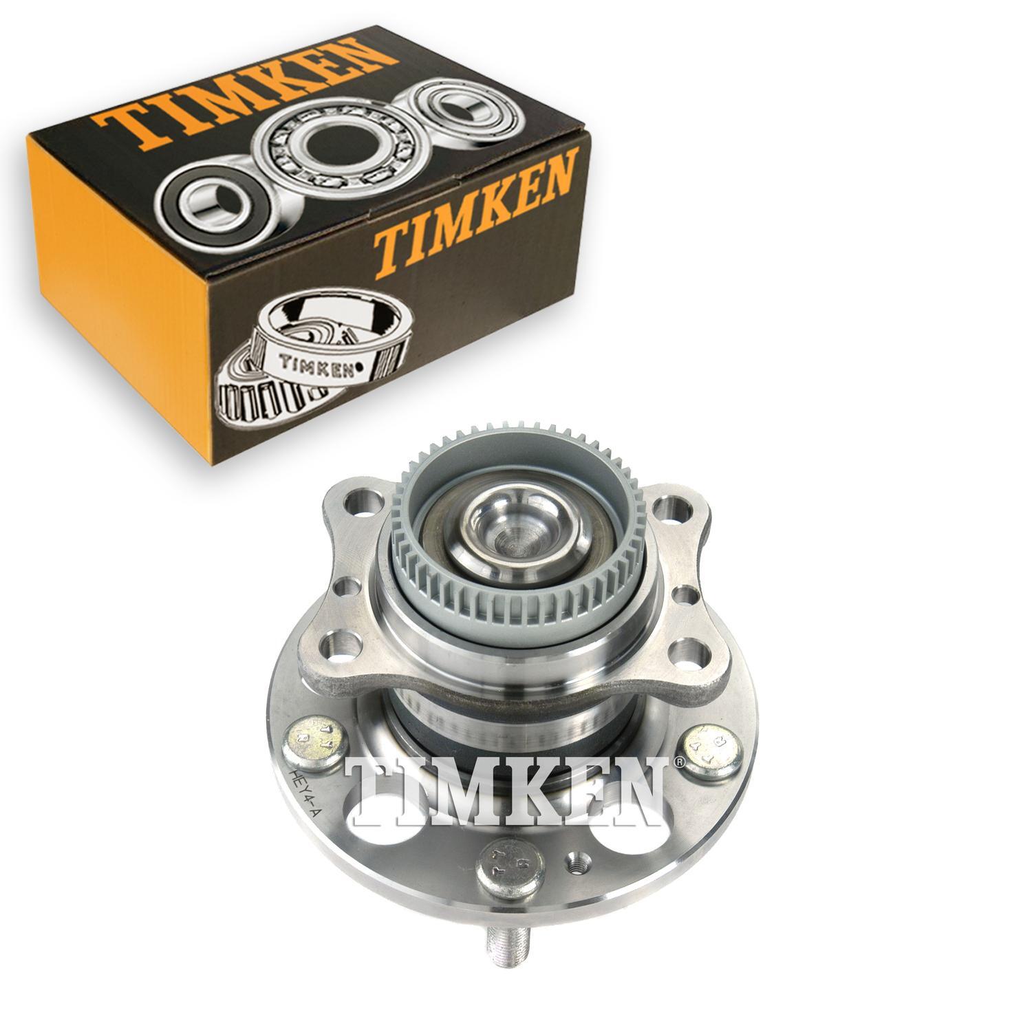 Timken Rear Wheel Bearing and Hub Assembly for 2012-2017 Hyundai Veloster FWD