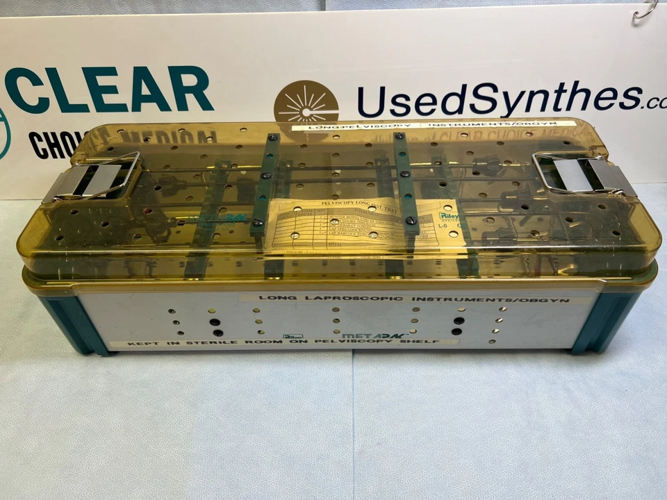 Lote de 5 Jarit Roto-Lok Pelviscopia Laparoscópica Babcock Juego de Instrumentos con Estuche Foto 2 de 4