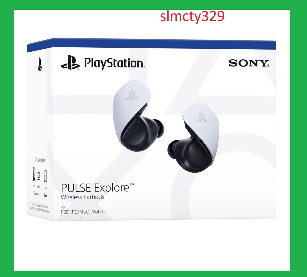 Brand New Sony PULSE Explore Wireless Earbuds White PlayStation 5 PS5  Preorder