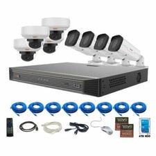 Revo Ultra 16ch 4k Nvr, 4tb, 8x 4k Motorized Lens Cameras