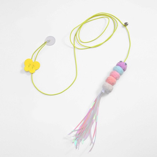 Cat Toy Swing Sticky Elastic Hanging Door Teasing Cat Rope Interactive Pet Toys - Afbeelding 11 van 16
