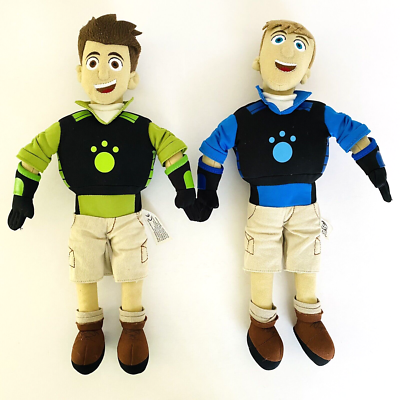Wicked Cool Wild Kratts Talking Chris Martin Stuffed Dolls 14