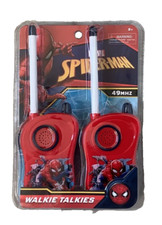 Marvel Spider Man Walkie Talkies 49 MHZ Play Toy Avengers New