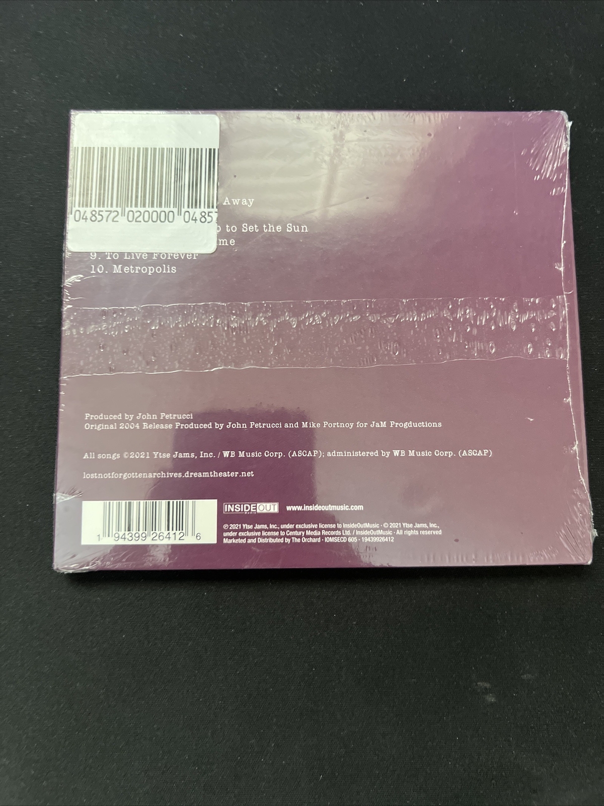Lost Not Archives When Dream And Day Reunite (Live) by Dream Theater (CD, 2021) for