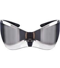FUTURISTIC WRAP AROUND ONE PIECE SHIELD LENS SUNGLASSES RETRO DESIGNER YZY STYLE