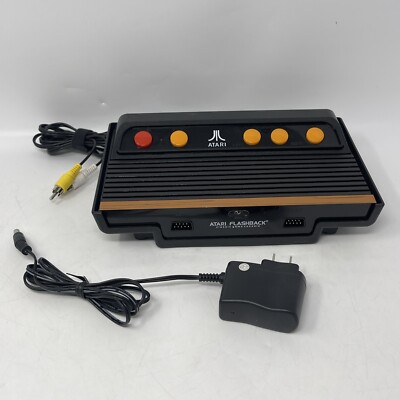 Tested Atari Flashback 6 Console 100 Games - Console + Power Cord Only