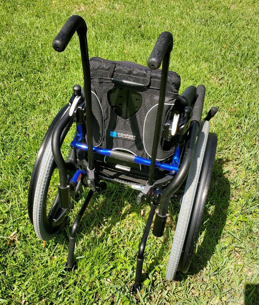Zippie Zone Pediatric Rigid Manual Wheelchair, Active Kids Sport Assist