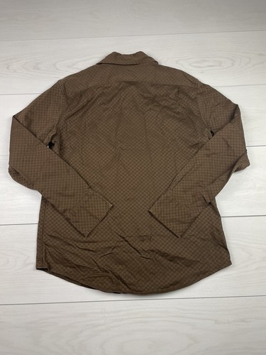 Banana Republic Brown Button Down long sleeve shirt size large - Bild 2 von 9