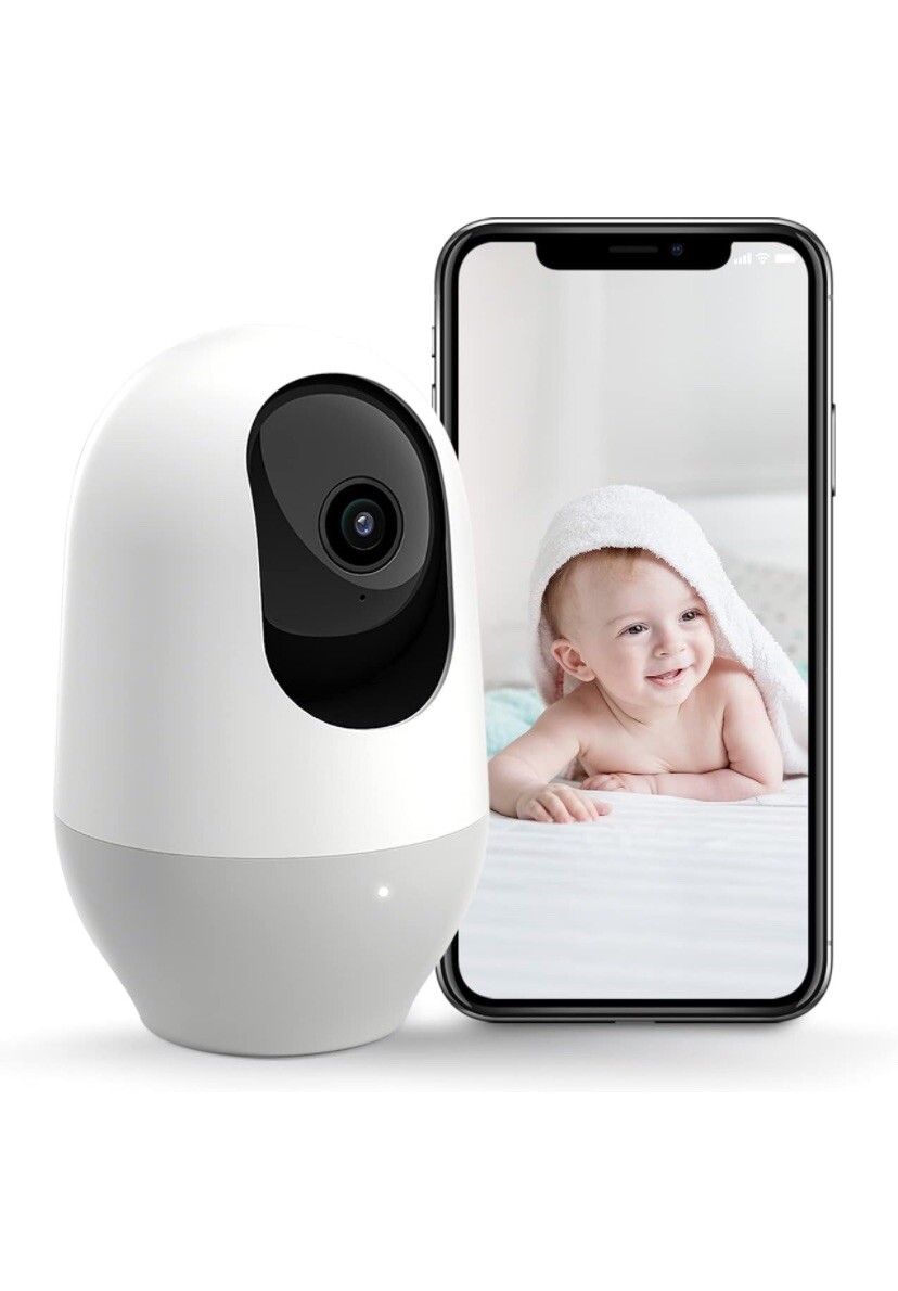#911. Nooie Baby Monitor- WiFi - Pet Camera Indoor, 360-degree-image