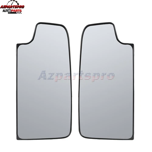 2x Tow Mirror Glass Lower For 2015-2017 Chevy Silverado GMC Sierra 2500 3500 HD