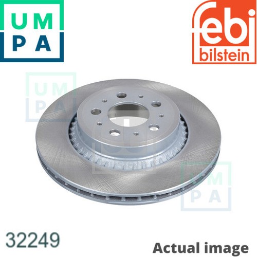 2X BRAKE DISC FOR VOLVO XC90/VAN D5244T18/5244T4/5244T5 2.4L B 5254 T2